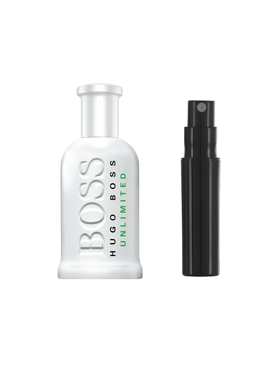 Hugo Boss Bottled Unlimited – tuotekuva, 2–10 ml hajuvesinäyte
