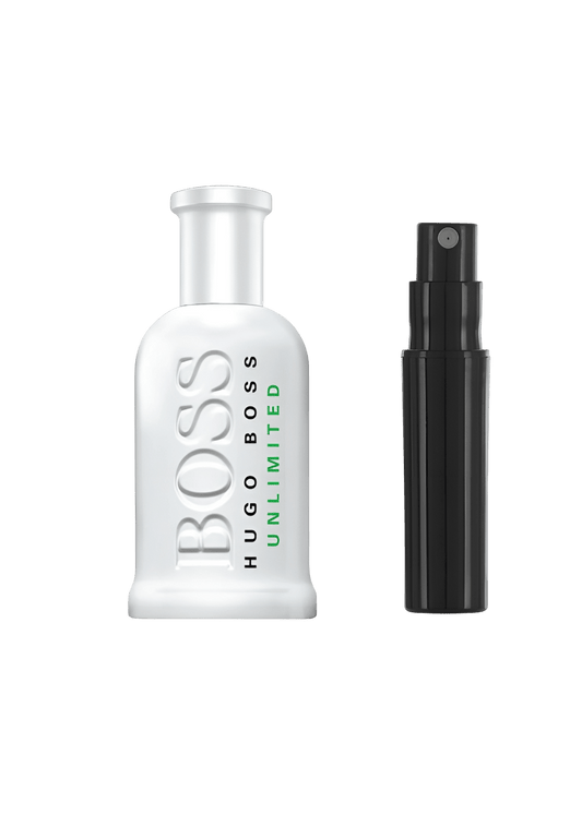 Hugo Boss Bottled Unlimited – tuotekuva, 2–10 ml hajuvesinäyte