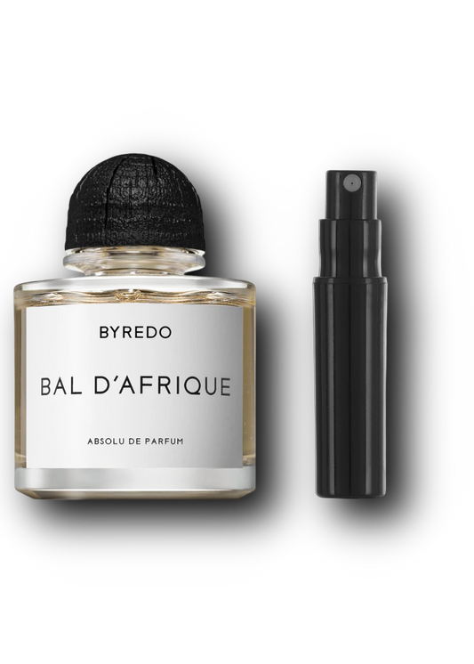 Byredo Bal d’Afrique Absolu – tuotekuva, 2–10 ml hajuvesinäyte