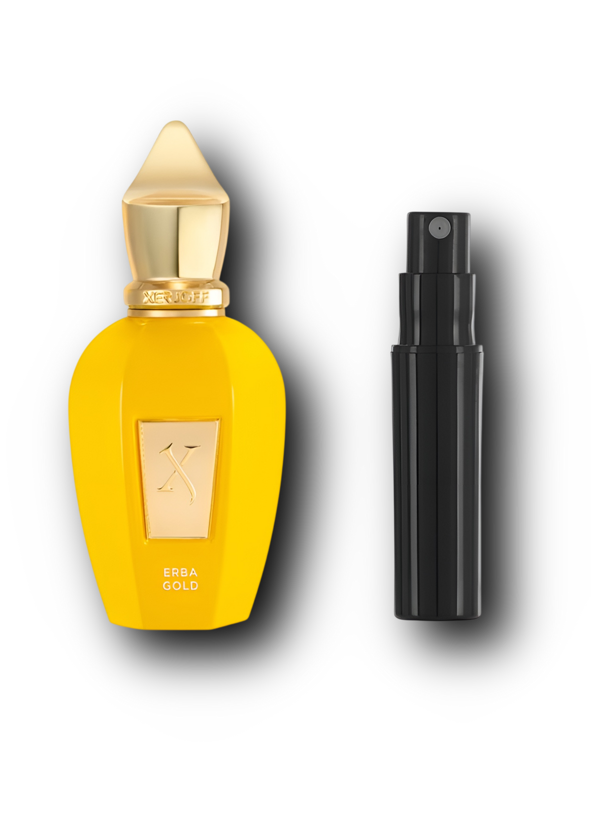 Xerjoff Erba Gold – tuotekuva, 2–10 ml hajuvesinäyte