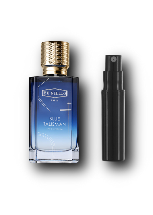 Ex Nihilo Blue Talisman – tuotekuva, 2–10 ml hajuvesinäyte
