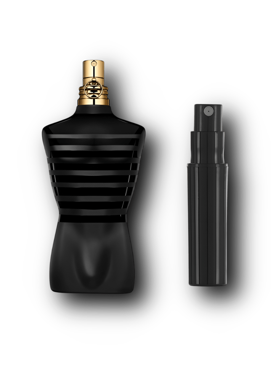 Jean Paul Gaultier Le Male Le Parfum EdP – tuotekuva, 2–10 ml hajuvesinäyte