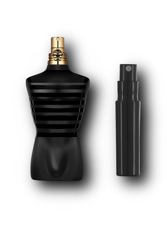 Jean Paul Gaultier Le Male Le Parfum EdP – tuotekuva, 2–10 ml hajuvesinäyte