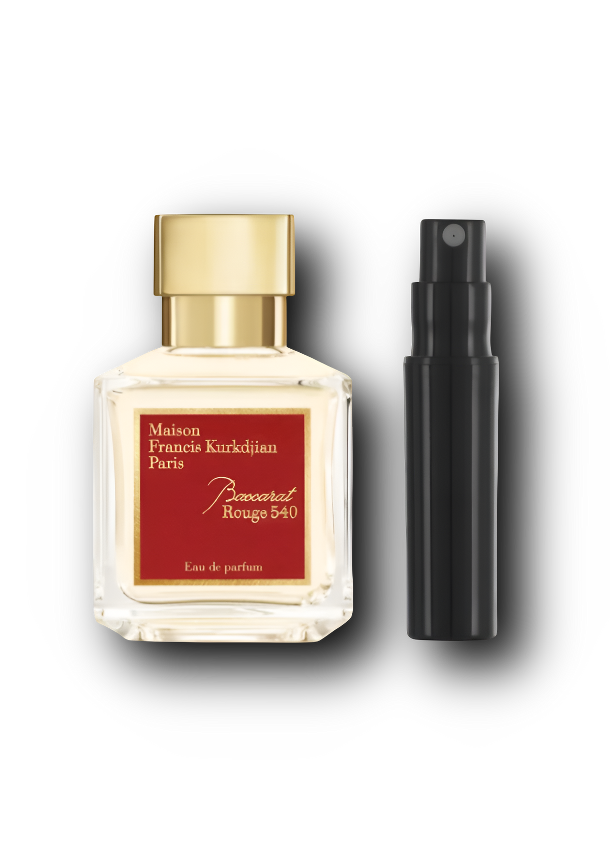 Maison Francis Kurkdjian Baccarat Rouge 540 – tuotekuva, 2–10 ml hajuvesinäyte