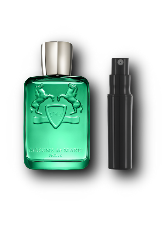 Parfums de Marly Greenley – tuotekuva, 2–10 ml hajuvesinäyte