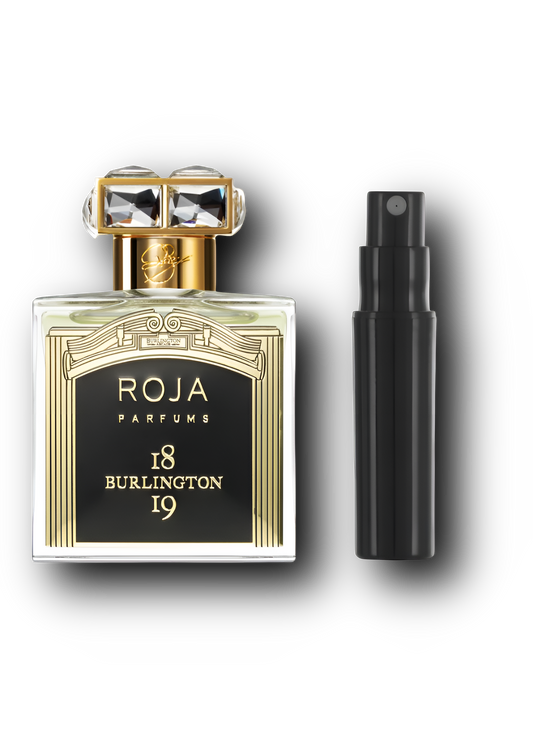 Roja Dove Burlington 1819 – tuotekuva, 2–10 ml hajuvesinäyte