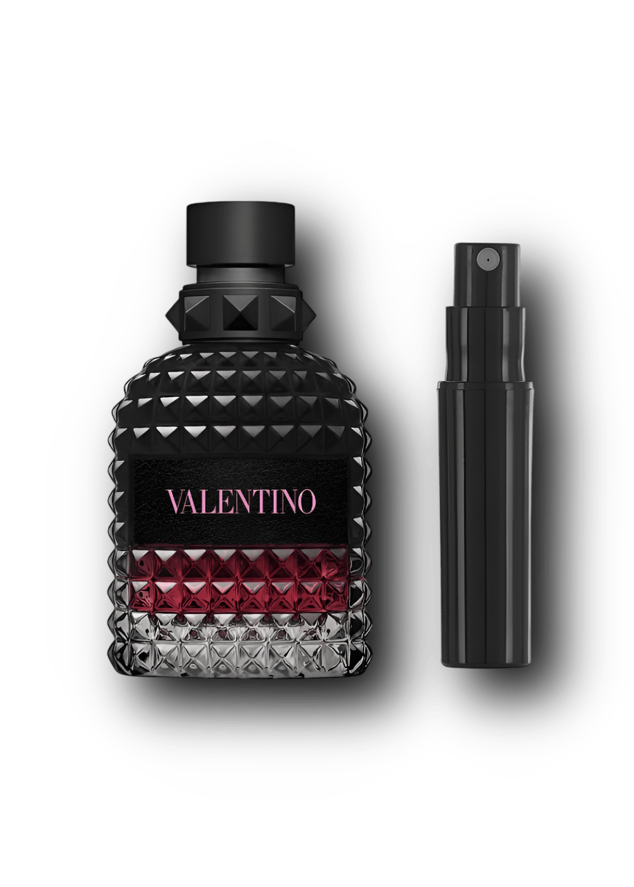 Valentino Uomo Born In Roma Intense – tuotekuva, 2–10 ml hajuvesinäyte