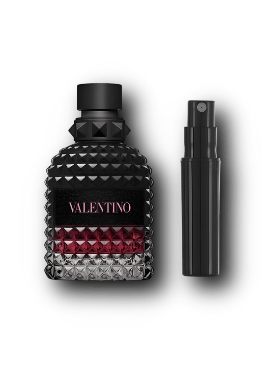 Valentino Uomo Born In Roma Intense – tuotekuva, 2–10 ml hajuvesinäyte